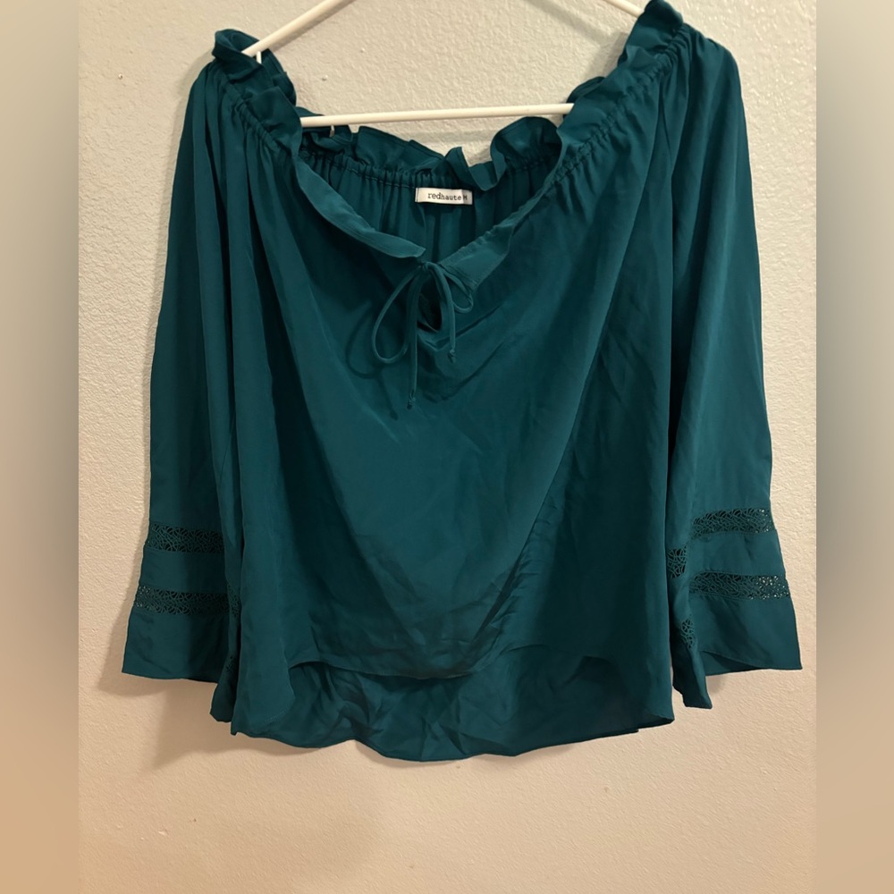 Green REDHAUTE Lightweight Blouse Medium